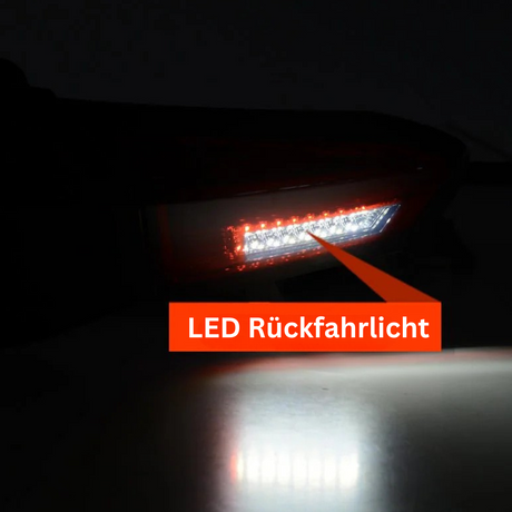 Voll LED Rückleuchten Set für Ford Focus MK4 Fließheck 2018-2021 Rot Weiß
