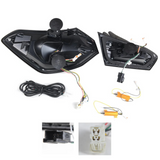 Voll LED Rückleuchten Set für Ford Focus MK4 Fließheck 2018-2021 Rot Weiß