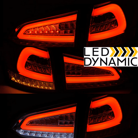 Voll LED Rückleuchten Set rot smoke für Ford Focus MK3 Kombi 2011-2018