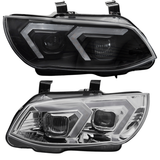 Voll LED Scheinwerfer Set für BMW 3er E92 Coupé & E93 Cabrio 2010–2013 mit LED Tagfahrlicht