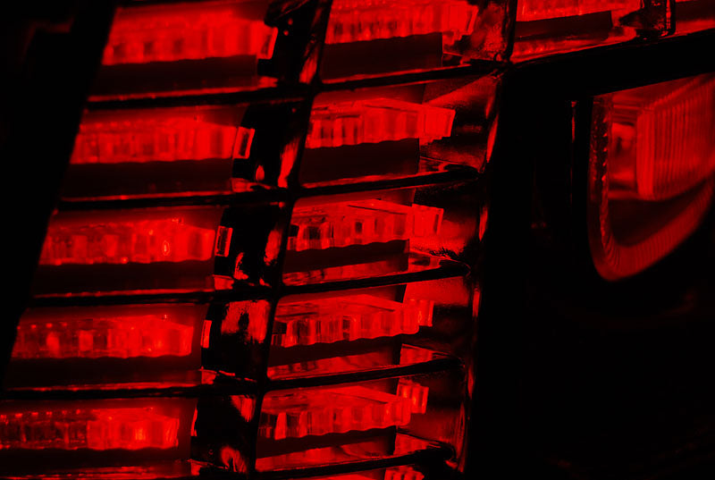 LED Rückleuchten rot matt smoke für VW Passat 3C B7 2010-2014 Limo
